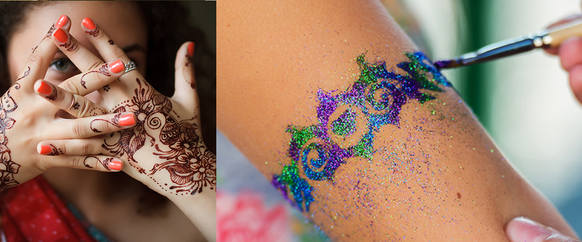 Henna uitnodige op je feest